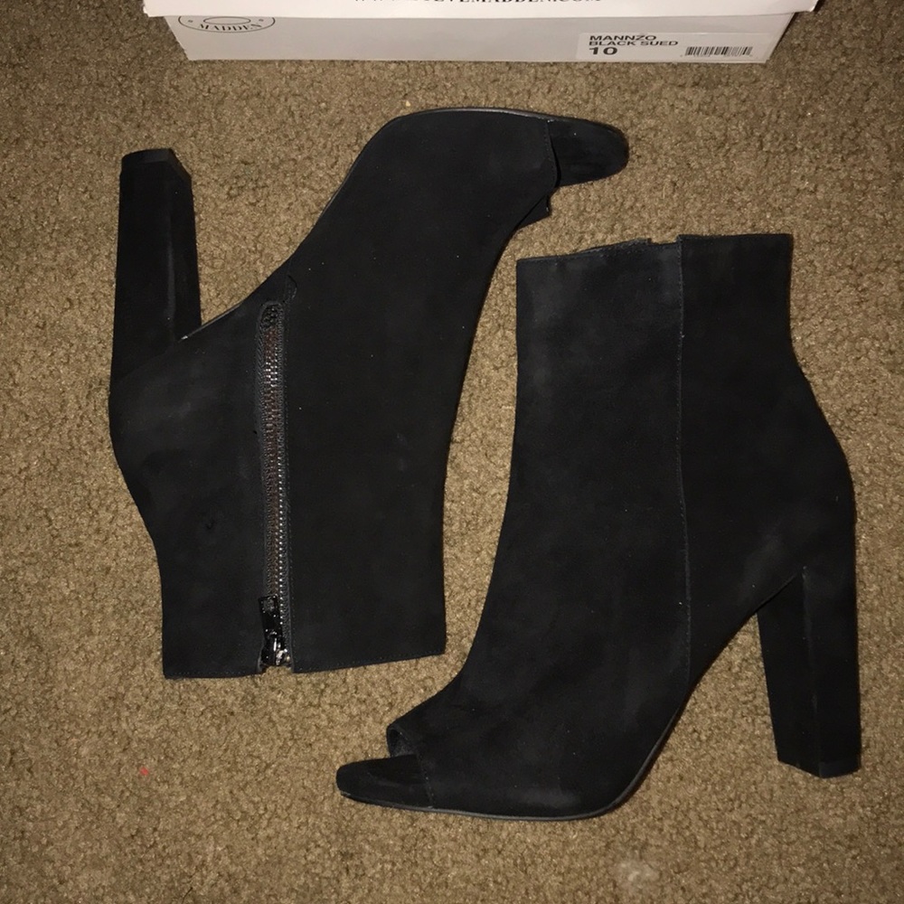 New Steve Madden Peep Toe Booties